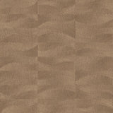 Veer Decor Terra Tide Geo Texture Imperial Browm Wallpaper