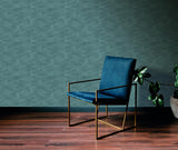 Veer Decor Terra Tide Geo Texture Blue Fusion Wallpaper