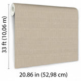Veer Decor Pleated Origami Texture Almond Milk Wallpaper