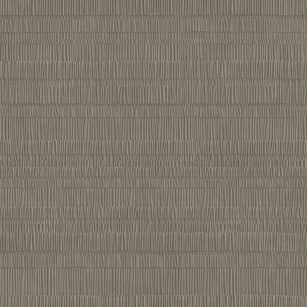 Veer Decor Pleated Origami Texture Roasted Cashew Wallpaper
