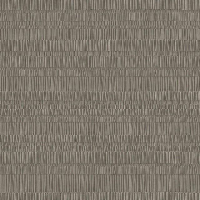 Veer Decor Pleated Origami Texture Roasted Cashew Wallpaper