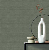 Veer Decor Pleated Origami Texture Roasted Cashew Wallpaper