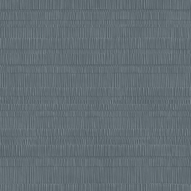 Veer Decor Pleated Origami Texture Blue Fusion Wallpaper