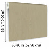 Veer Decor Sienna Strand Texture Chestnut Wallpaper