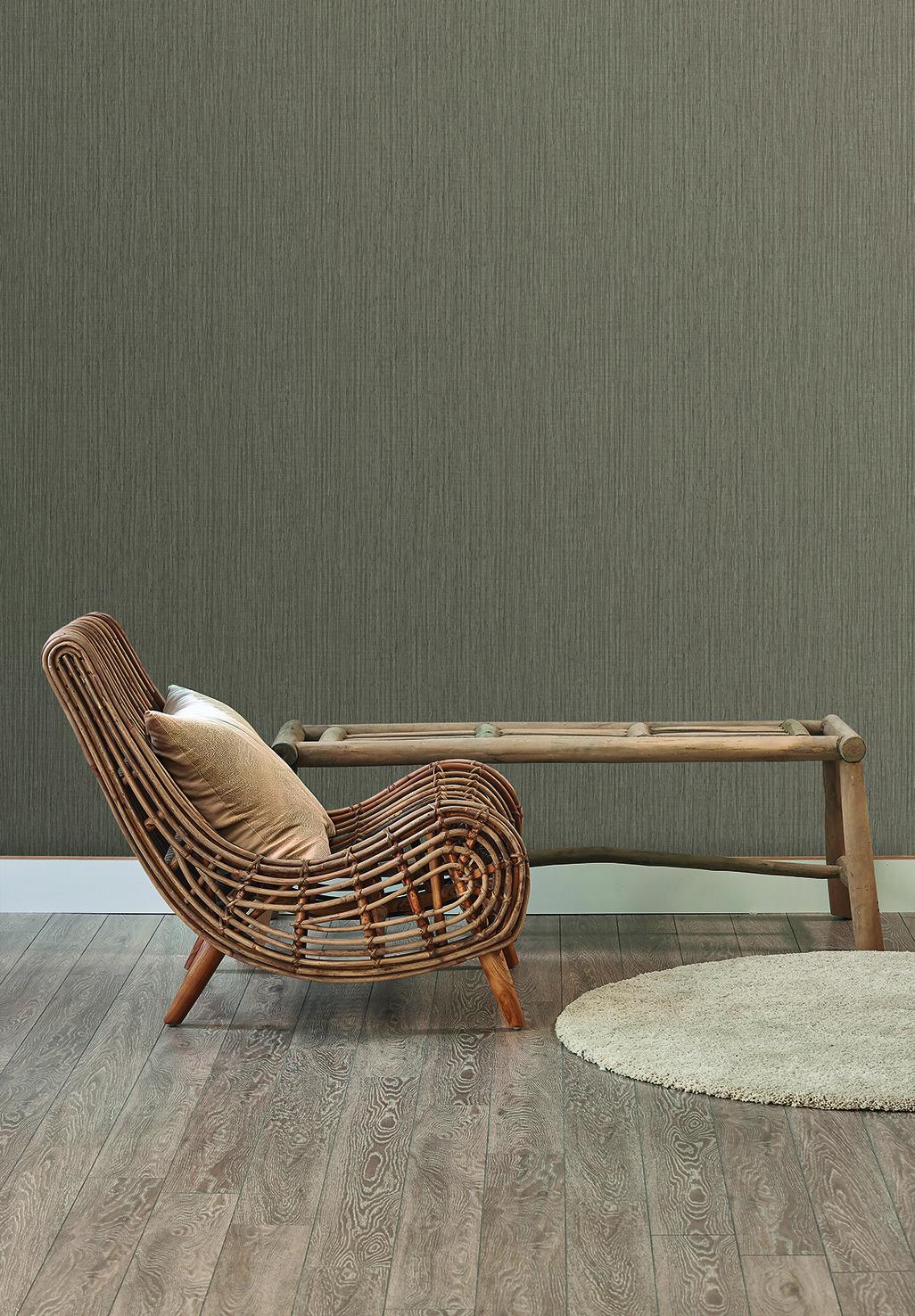 Veer Decor Sienna Strand Texture Roasted Cashew Wallpaper