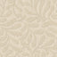Veer Decor Carved Foliage Natural Wallpaper