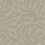 Veer Decor Carved Foliage Warm Grey Wallpaper