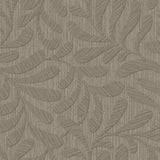 Veer Decor Carved Foliage Roasted Cashew Wallpaper