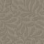 Veer Decor Carved Foliage Roasted Cashew Wallpaper