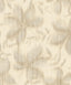 Veer Decor Vellum Leaf Taupe Wallpaper