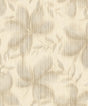 Veer Decor Vellum Leaf Taupe Wallpaper