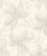Veer Decor Vellum Leaf Beige Wallpaper