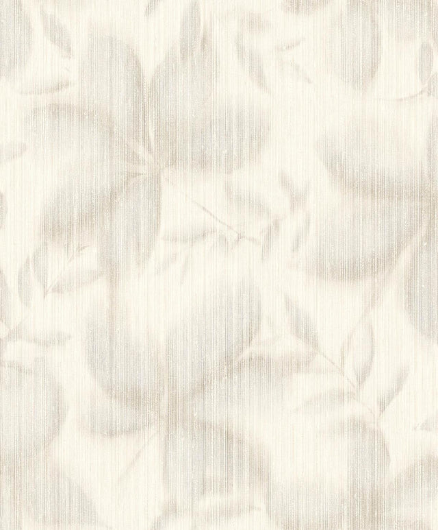 Veer Decor Vellum Leaf Beige Wallpaper
