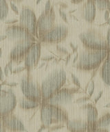 Veer Decor Vellum Leaf Oil Green Wallpaper
