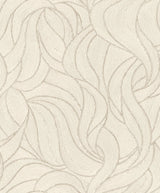 Veer Decor Woven Drift White Wallpaper