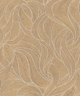 Veer Decor Woven Drift Latte Wallpaper