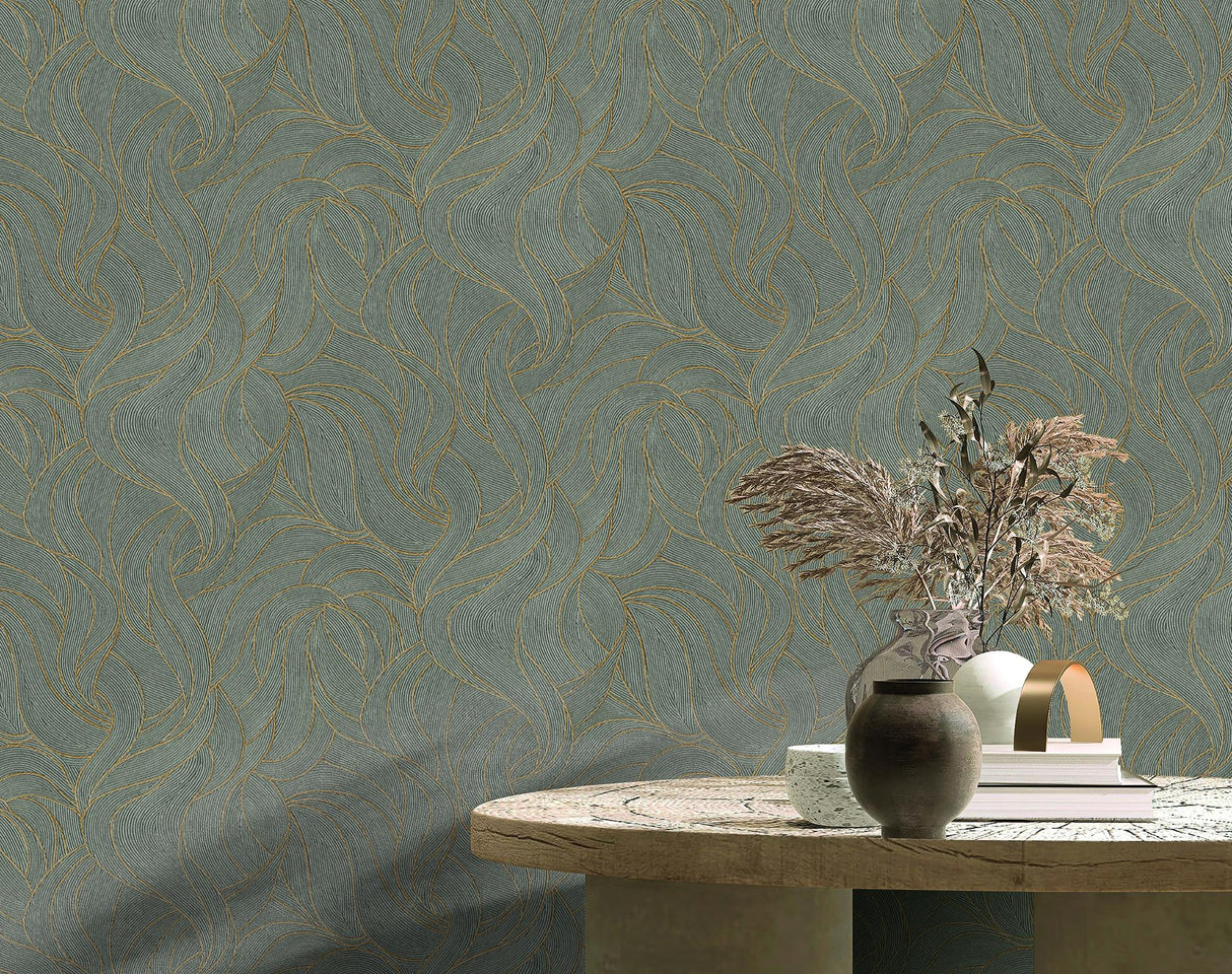 Veer Decor Woven Drift Desert Taupe Wallpaper