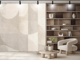Veer Decor Abstract Arch Cream Wallpaper Mural
