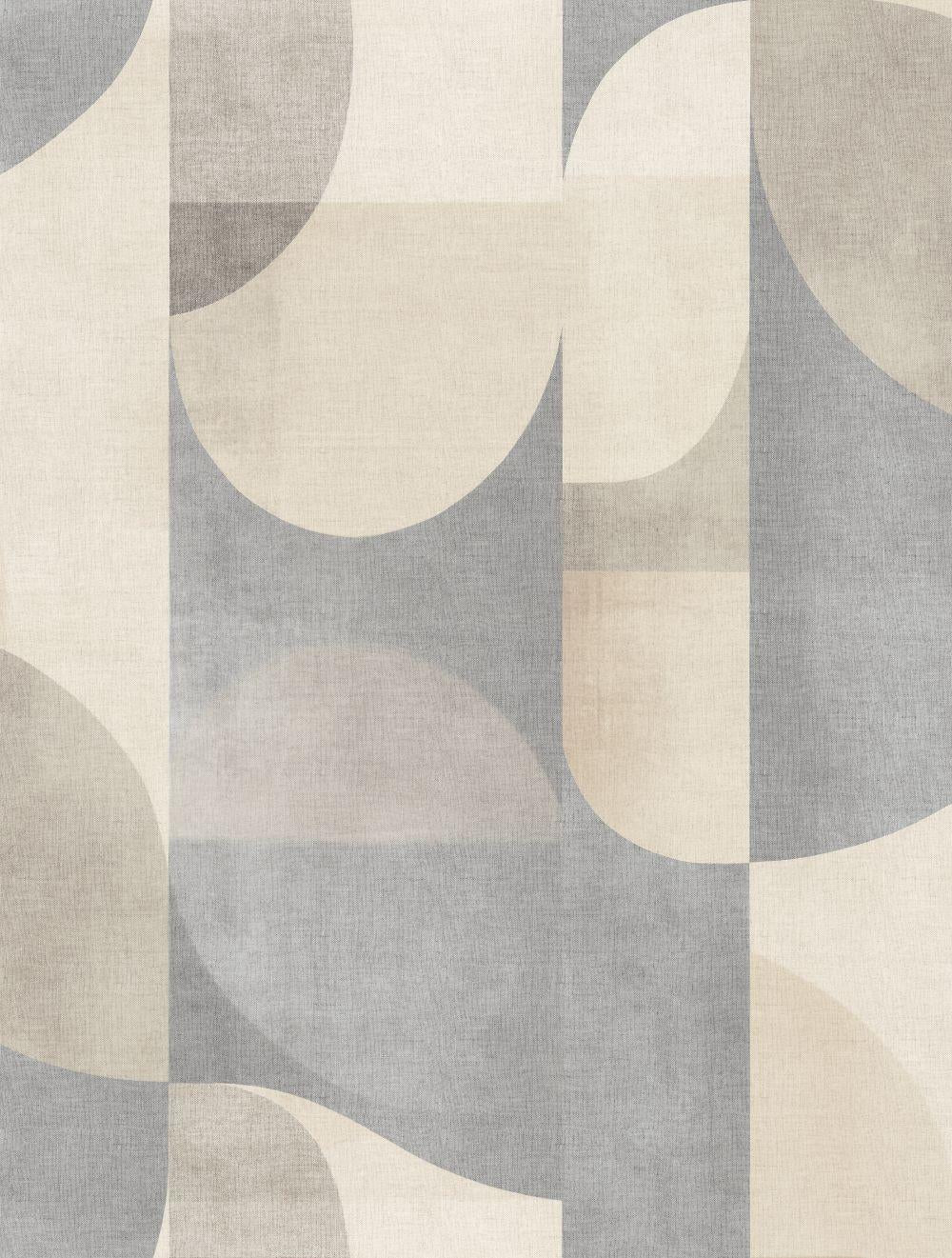 Veer Decor Abstract Arch Greige Wallpaper Mural