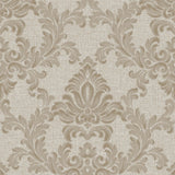 Veer Decor Venezia Damask Beige Wallpaper