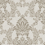 Veer Decor Venezia Damask Grey Wallpaper