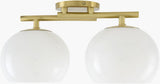 Surya Arboris ABRS-002 6"L x 18"W x 6"H Wall Lighting