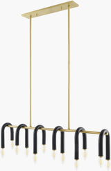 Surya Arqis ARQS-004 50"L x 38"W x 11"H Ceiling Lighting