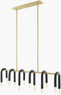 Surya Arqis ARQS-004 50"L x 38"W x 11"H Ceiling Lighting