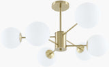 Surya Florene FLRN-001 41"L x 41"W x 10"H Ceiling Lighting