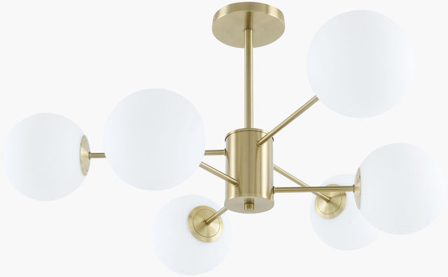 Surya Florene FLRN-001 41"L x 41"W x 10"H Ceiling Lighting
