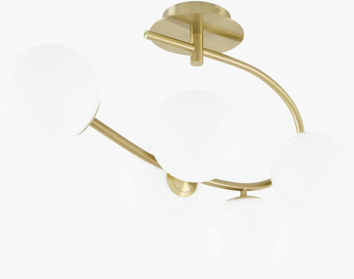 Surya Florene FLRN-003 13"L x 21"W x 19"H Ceiling Lighting