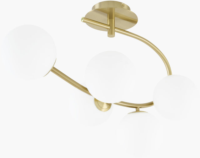 Surya Florene FLRN-003 13"L x 21"W x 19"H Ceiling Lighting