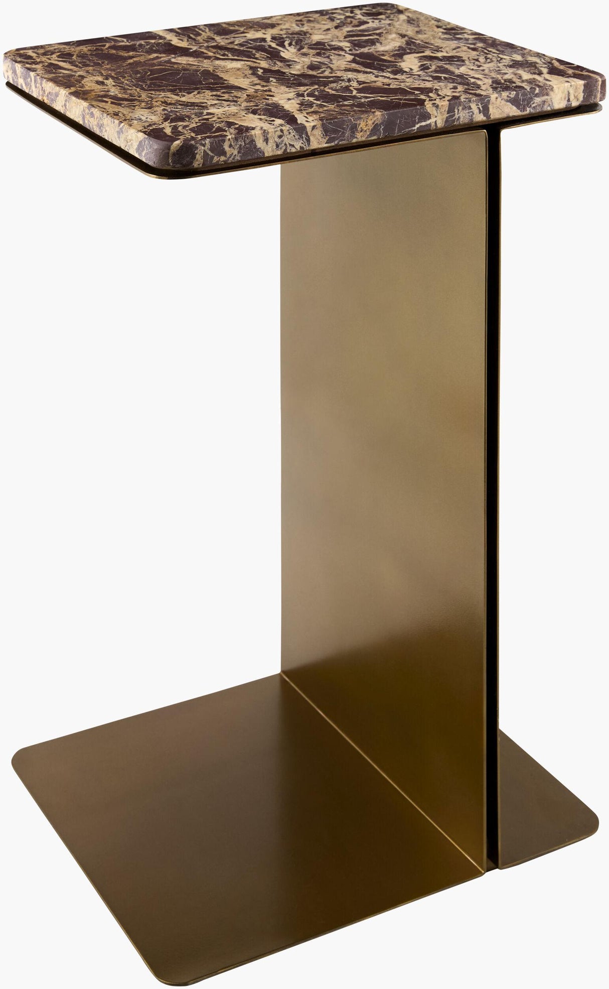 Livabliss Marika MRKA-001 22"H x 14"W x 13"D Accent Table