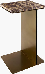 Livabliss Marika MRKA-001 22"H x 14"W x 13"D Accent Table