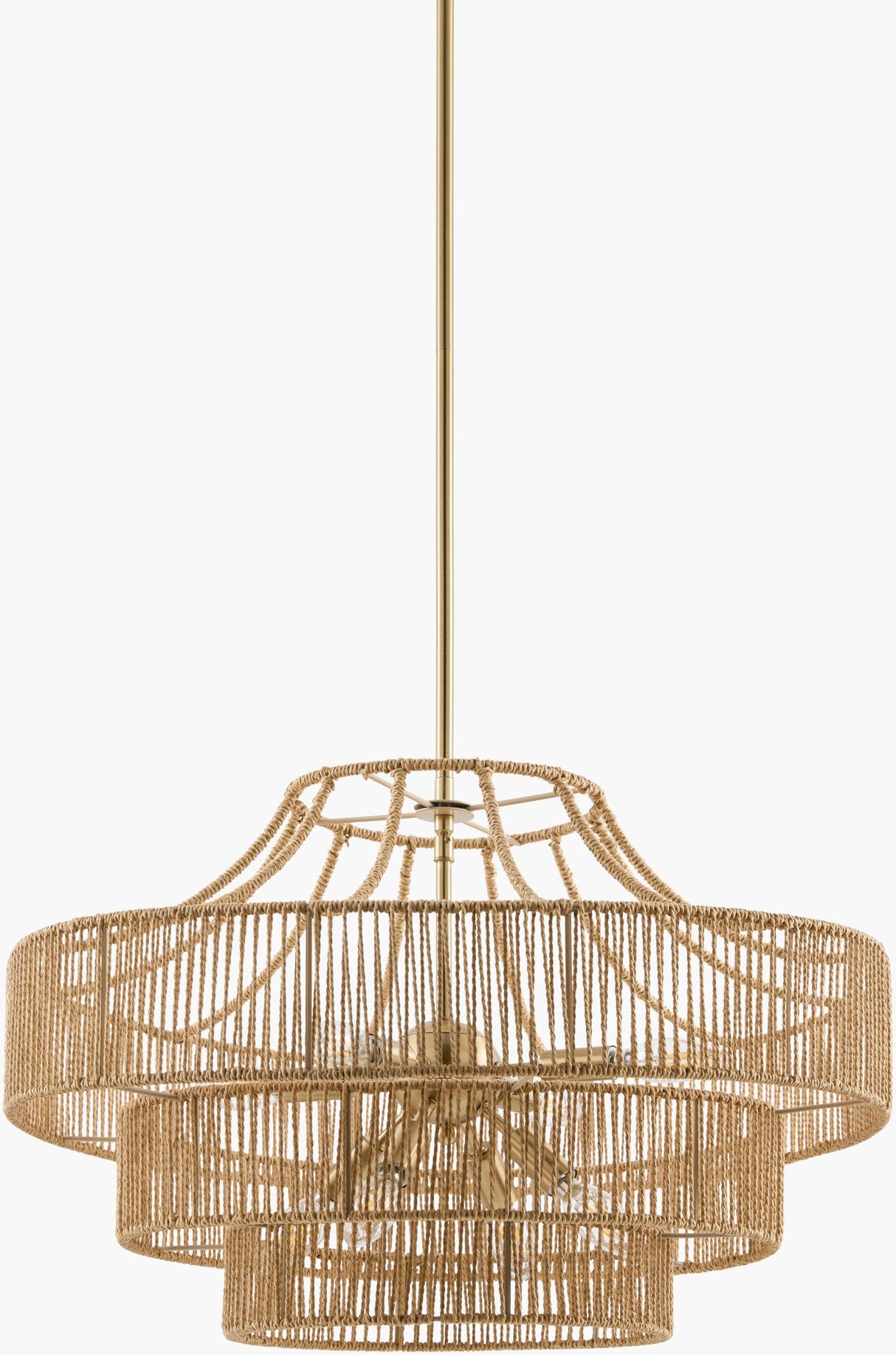 Livabliss Ravella RVLA-003 24"L x 24"W x 16"H Ceiling Lighting