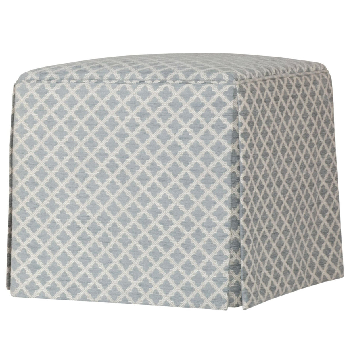 Thibaut Fair And Square Ottoman With Skirt 7791-M18