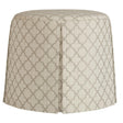 Thibaut Roundabout Ottoman With Skirt 7793-M18