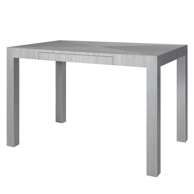 Thibaut Wrapped Desk With Drawer & Glass Top 7805-T48