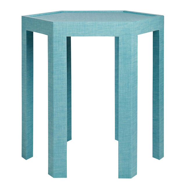 Thibaut Wrapped Hexagon Side Table 7818-T25