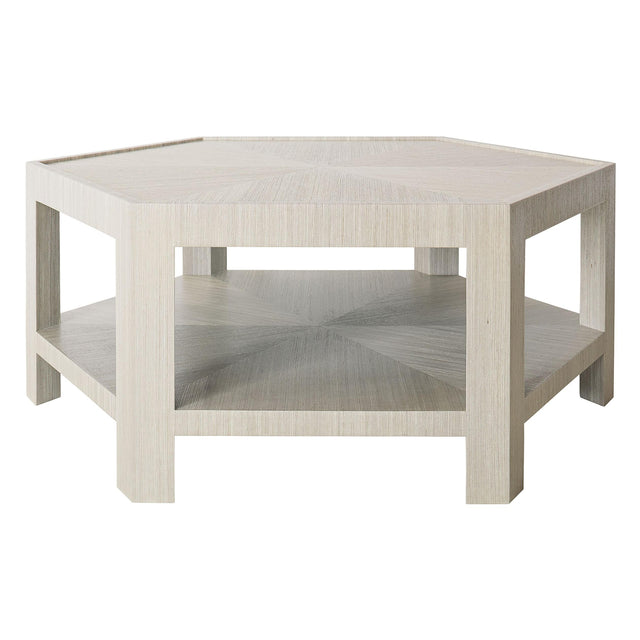Thibaut Wrapped Hexagon Coffee Table 7819-T45