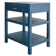 Thibaut Wrapped Side Table With Drawer & Shelves 7843-T26