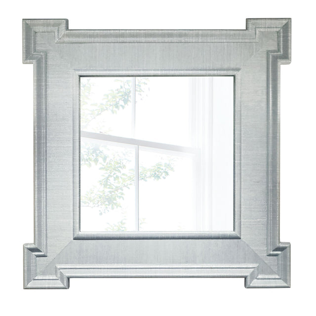Thibaut Wrapped Mirror With Shaped Corners 7848-T30