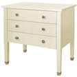 Thibaut Wrapped Side Table With 3 Drawers 7853-T28