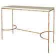 Thibaut Bamboo Metal Console With Wrapped Top 7865-T48
