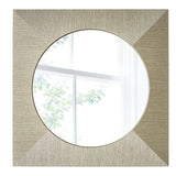 Thibaut Round Wrapped Mirror 7869-T36