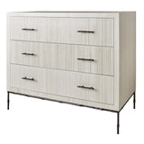 Thibaut Wrapped 3 Drawer Chest W/ Metal Base 7870-T42