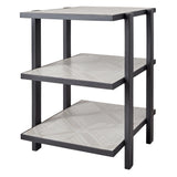 Thibaut Metal Side Table W/3 Wrapped Shelves 7871-T20