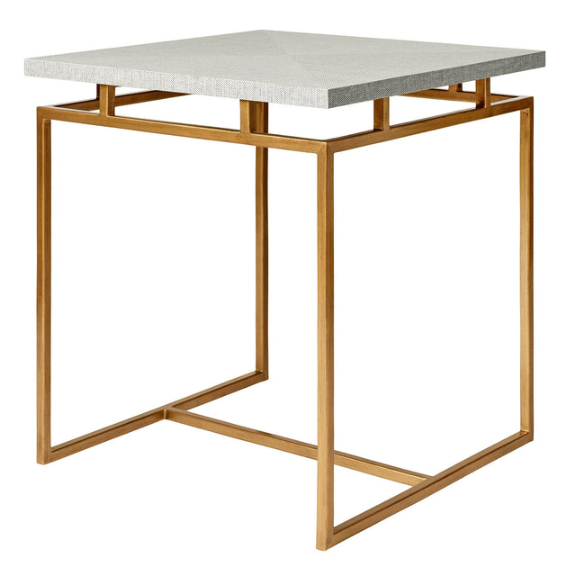 Thibaut Wrapped Side Table With Metal Base 7879-T24