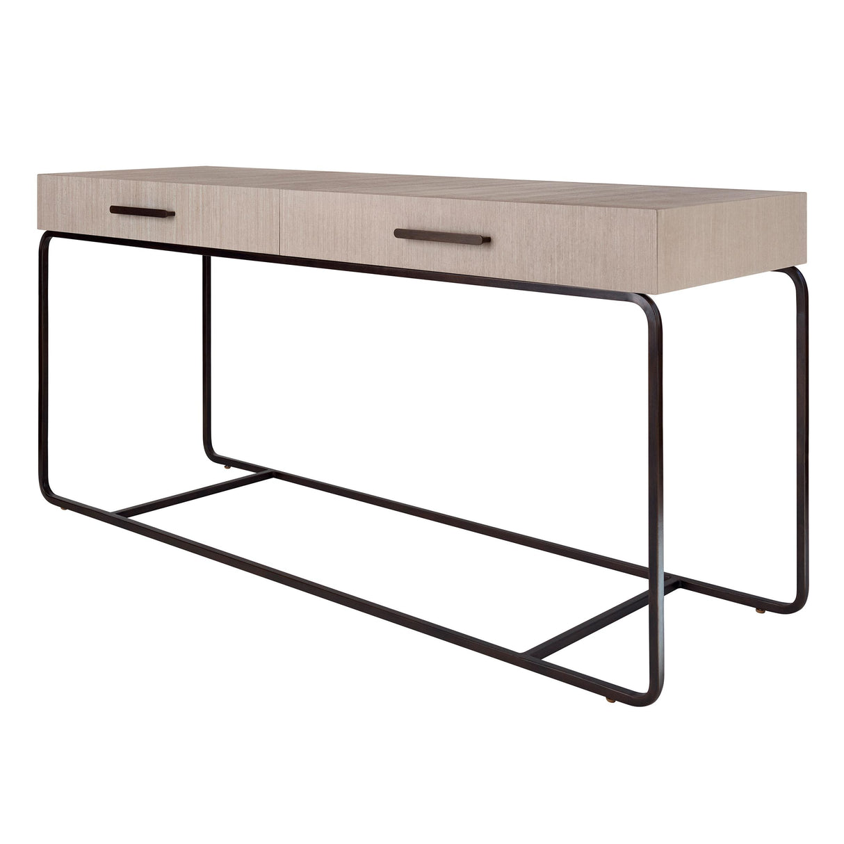 Thibaut Wrapped Console With Curved Metal Base 7887-T72