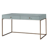 Thibaut Wrapped Desk With Metal Base 7888-T54